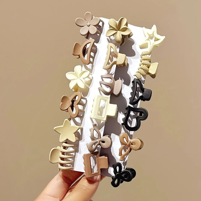 Cute Girl Hair Clips Pack – Daily & Travel Use