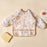 Elinfant Washable Long Sleeve Bib: Waterproof Feeding Coverall
