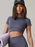 Women Yoga Top Seamless Sport T Shirts Fitness Clothes Short Sleeve Yoga Shirt Gym Top Running Active Wear Sport Top