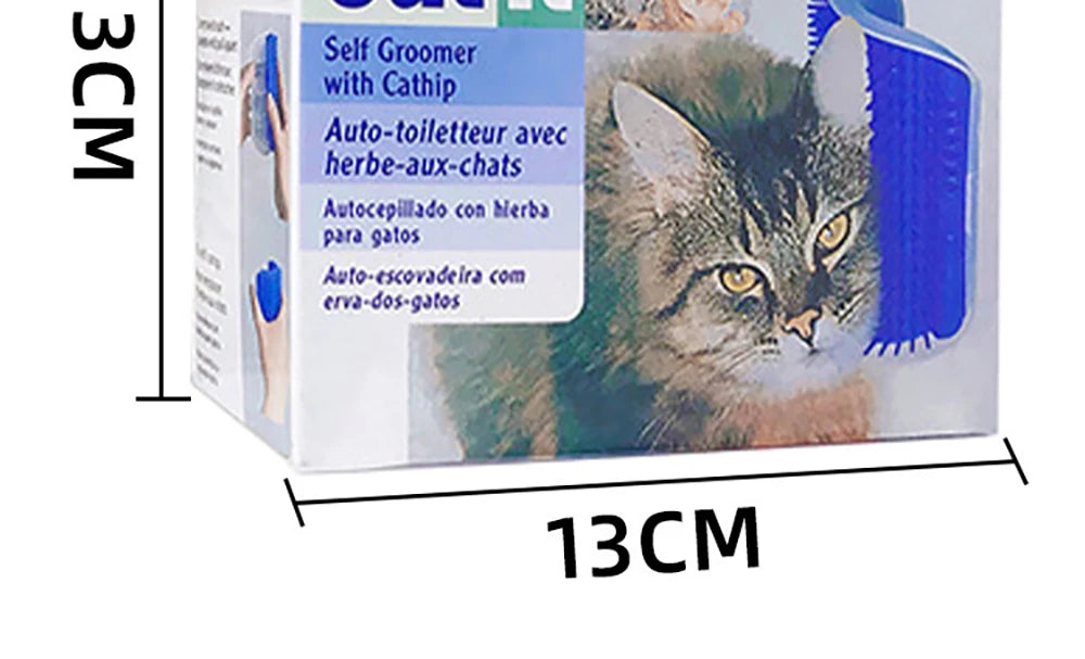 Best-selling Item Massager for Cats PP Material Pets Goods Brush Remove Hair Comb Grooming Table Dogs Care Royal