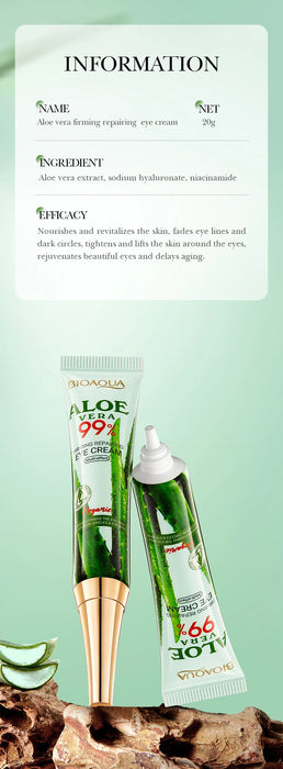 BIOAQUA Aloe Vera Hydrating Face & Eye Kit.