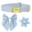 Personalized Silk Dog Collar Adjustable Durable Dog Collar with Bowtie Flower For Small Medium Large Dogs Wedding Bowtie Collars