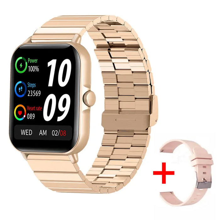 Unisex 2.01" Sport Smart Watch – iOS & Android