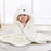 Newborn Super Soft Hooded Baby Bath Towel Blanket