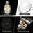 Waterproof Elegant Ladies Watch with Luminous Display