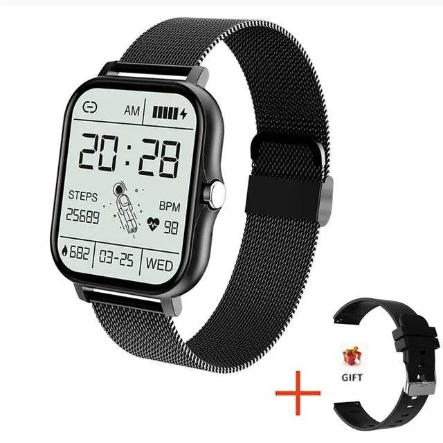 Unisex Fitness Smartwatch with Health Tracker