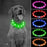 USB Rechargeable Luminous Collar Adjustable Led Glowing Dog Collar for Large Small Dogs Cat Night Light Collar Pet Safety Harnes