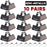 BUCKLOS Semi-Metal Brake Pads Mountain Bike Hydraulic Disc Brake Pads for SHIMANO B01S B05S MTB Road Bicycle Cycling Brake Part