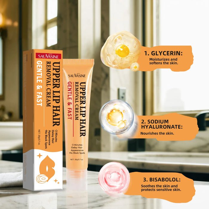 3 Minutes Fast Hair Removal Cream Painless Hair Growth Inhibitor Lip Face Arm Armpit Leg Permanent Depilatory for Men Women Care
