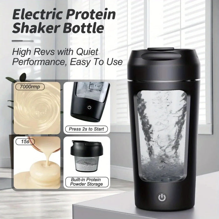 500ML Electric Protein Shaker Bottle.