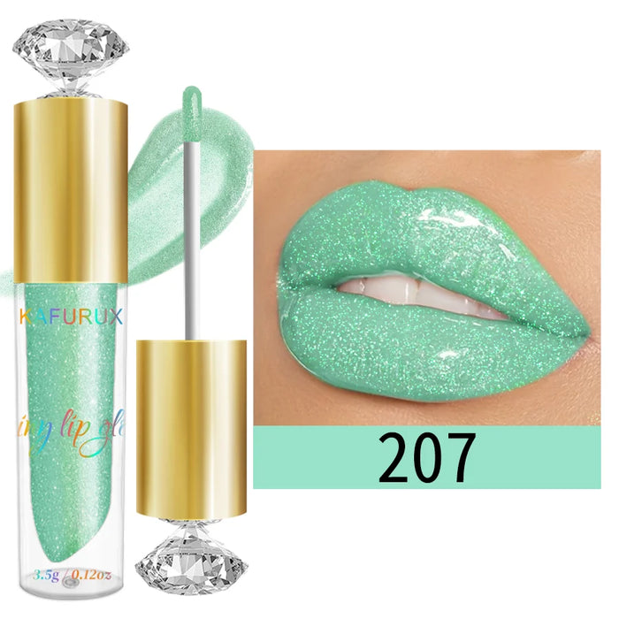 Moisturizing Glitter Lip Gloss – Sparkle & Shine