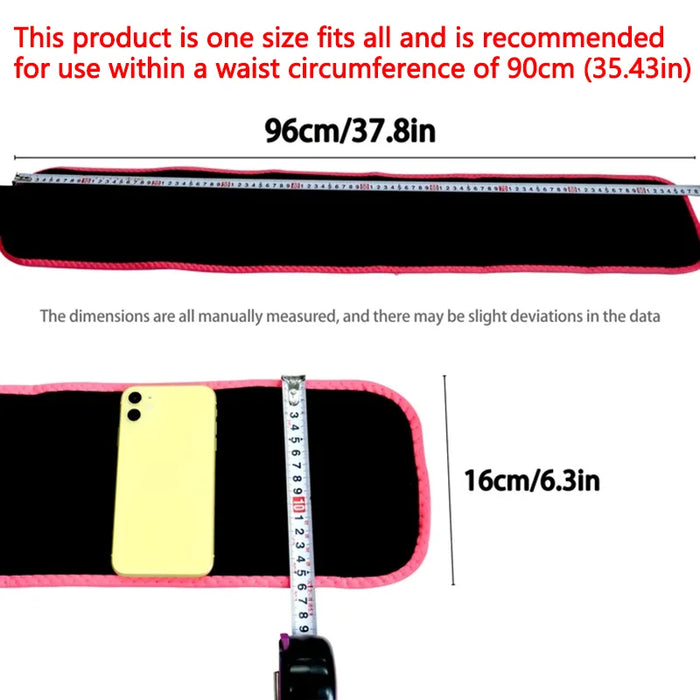 Sports Sweat Burst Waist Support Belt Shape Running Durable Waist Abdominal Fat Burning Training Belt Sauna Set Waist Trimmer