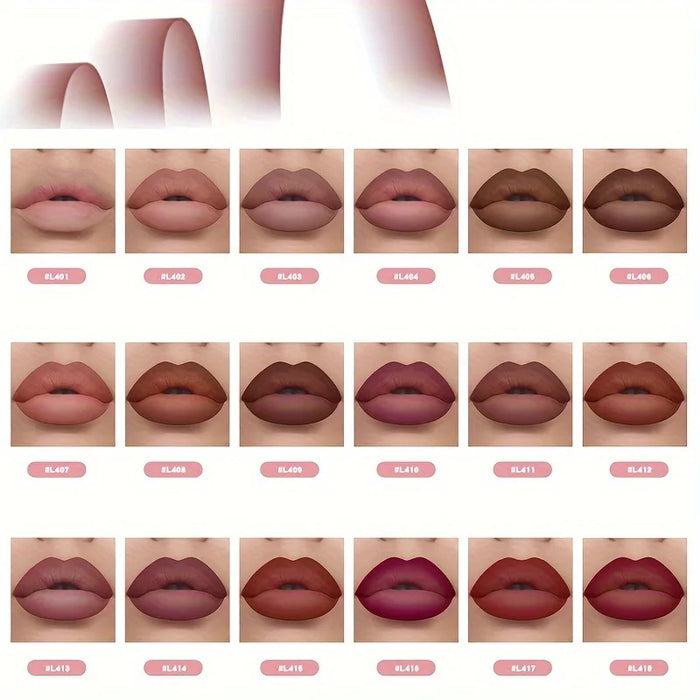 Velvet Matte Lip Liner Set – Perfect for All Skin Types