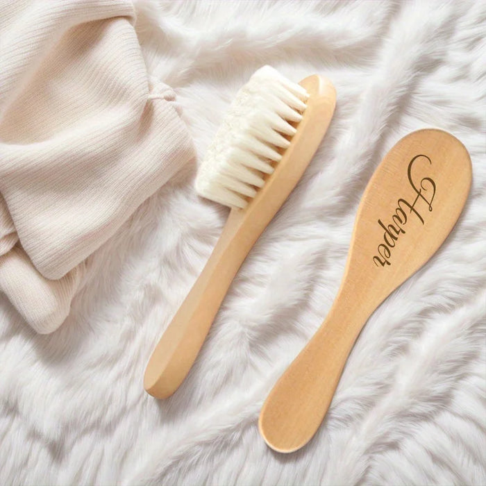 Personalized Baby Hairbrush for Newborns