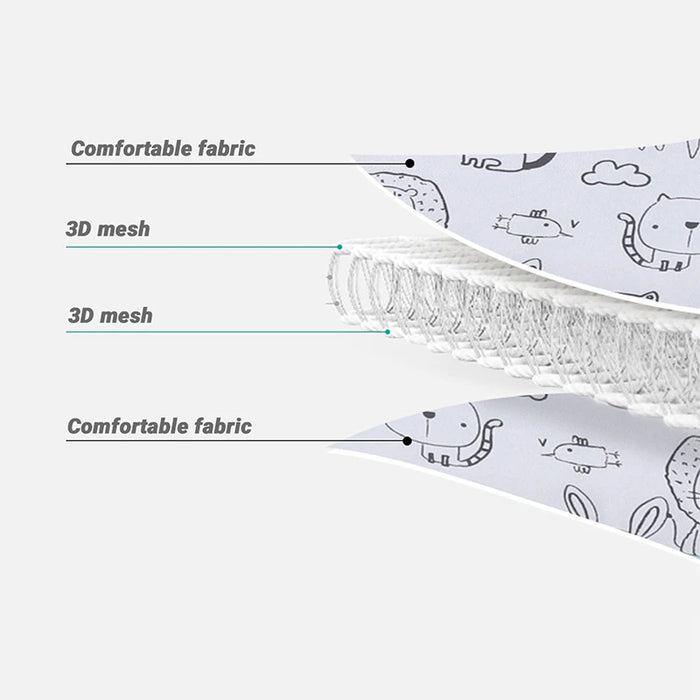 Adjustable Baby Sleep Positioner: Head Support for Car Seats & Strollers