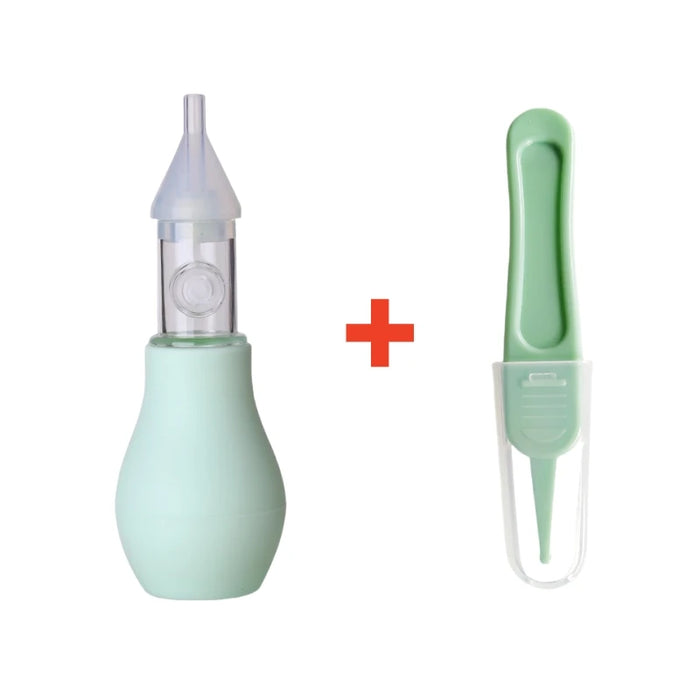 Silicone Baby Nasal Aspirator & Nose Cleaner Pump
