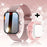 Unisex Smartwatch with Blood Oxygen & Pressure
