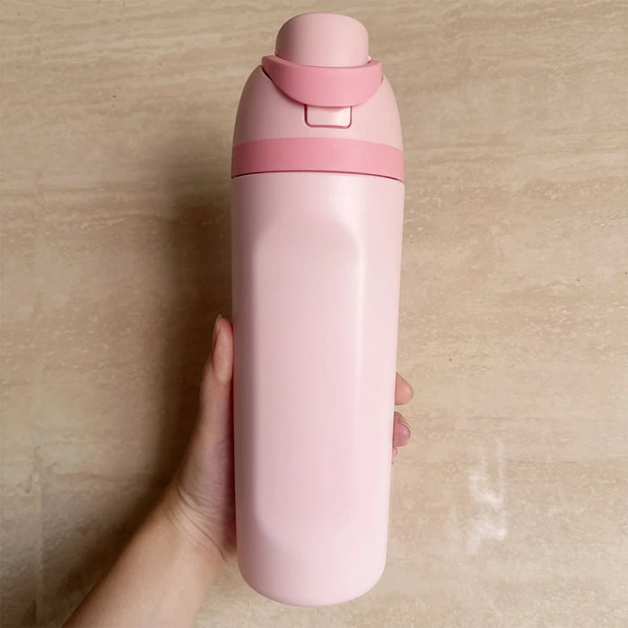Thermos Cup Lid For Owala Freesip 16/24/32/40oz Cover One Button Water Bottle Top Lid No Leakage Fitness Sports Straw Cup Lid.