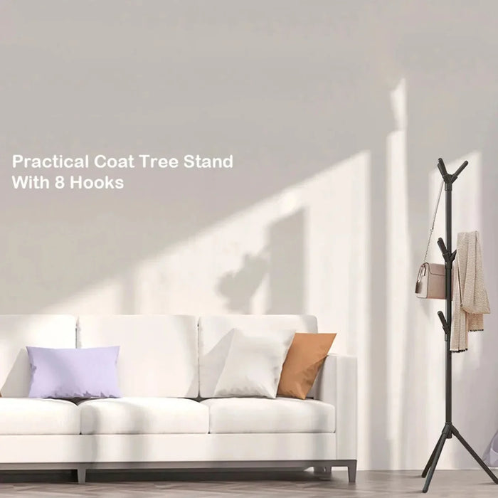 “Tree-Branch Floor Standing Clothes Rack”
