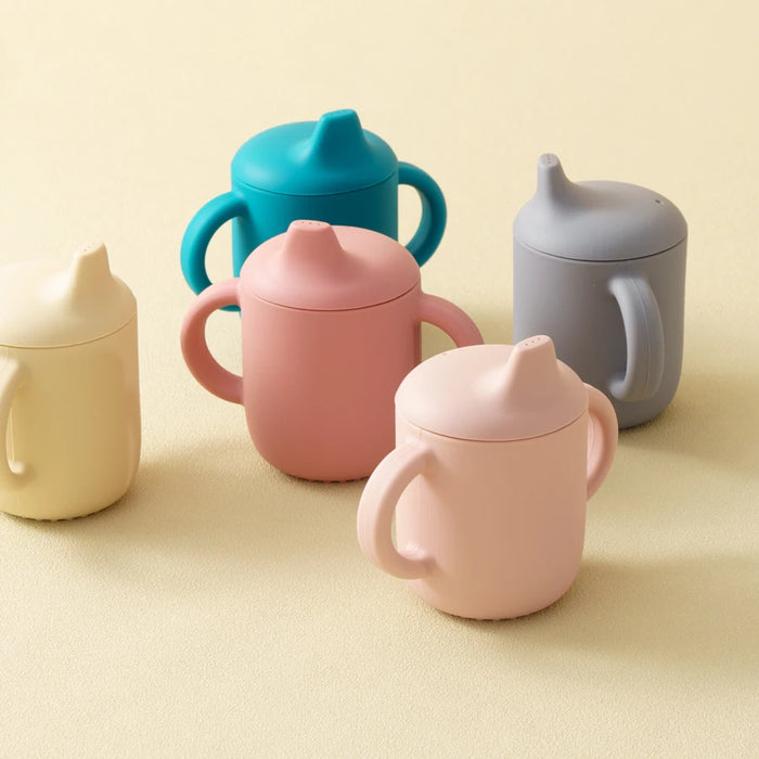 Silicone Baby Drinking Cup with Handles