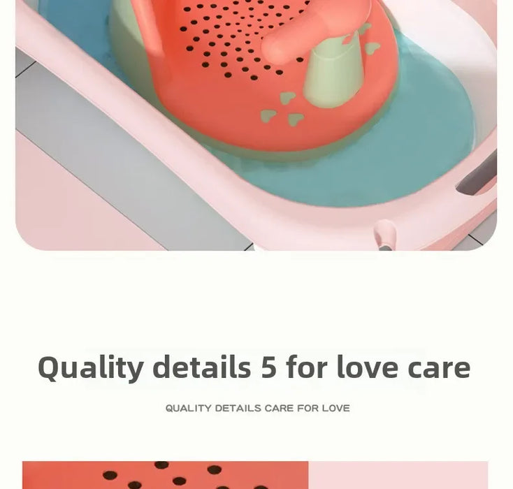 Anti-Slip Baby Bathtub Seat – Ergonomic Support Chair for Infants & Toddlers