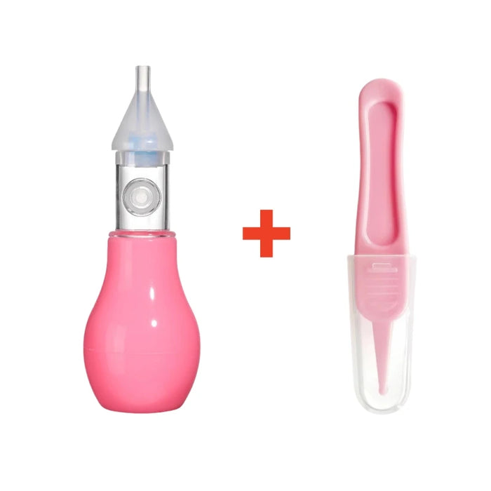 Silicone Baby Nasal Aspirator & Nose Cleaner Pump