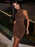 Weird Puss Cross Ruffle Party Dress