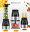 BioloMix 500W Portable Blender & Food Processor with 600ml Juicer Bottle.