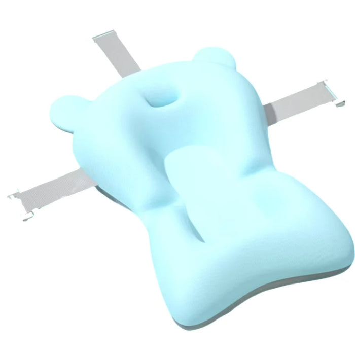 Adjustable Floating Baby Bath Support Pad – Ergonomic Newborn Safety Bather