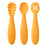 3-Piece Silicone Baby Training & Weaning Spoon Set