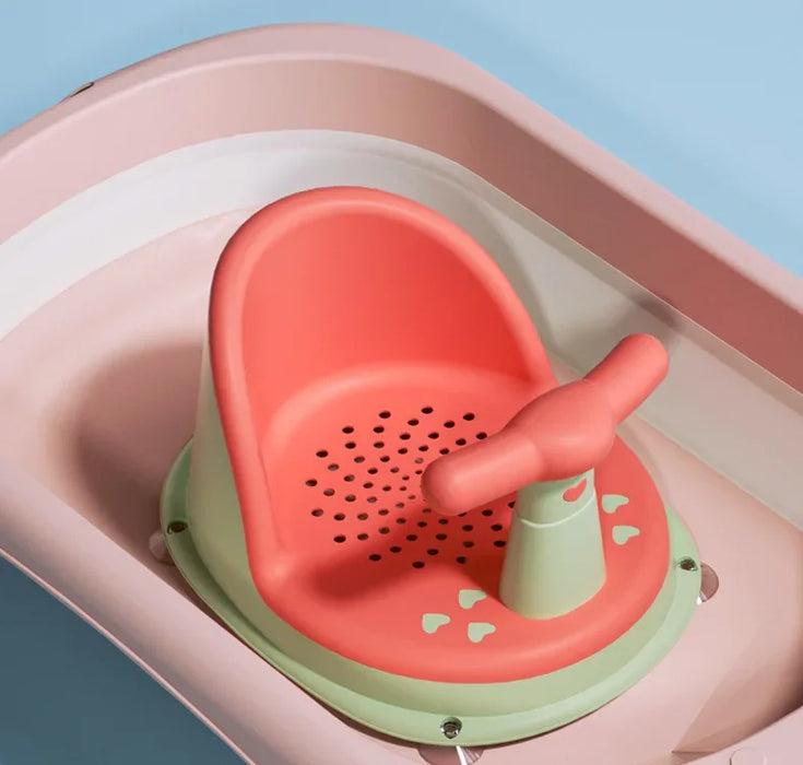 Anti-Slip Baby Bathtub Seat – Ergonomic Support Chair for Infants & Toddlers