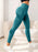 Sports Pants With Sexy Lines Lifting Buttocks Sports Tight Pants Women's High Waisted Elastic Fitness Pants Running Yoga Pants