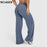 NCLAGEN SoftMotion Straight Leg Bottoms Women's Mid-Waist Yoga Pants GYM Leggings Naked Feel Pilates Running Sports Trousers