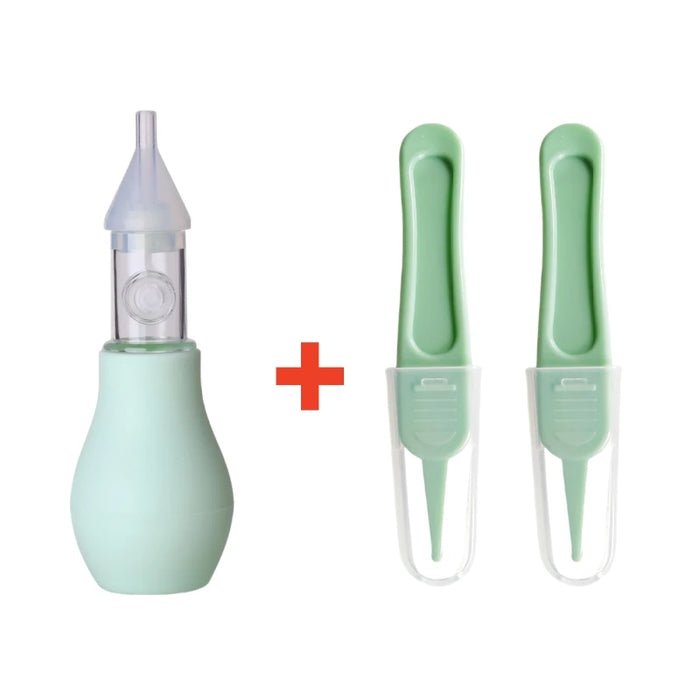 Silicone Baby Nasal Aspirator & Nose Cleaner Pump