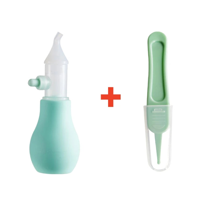 Silicone Baby Nasal Aspirator & Nose Cleaner Pump