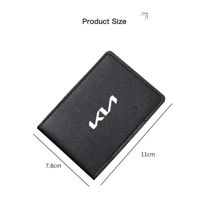 KIA Leather Driver’s License & Card Holder Wallet.
