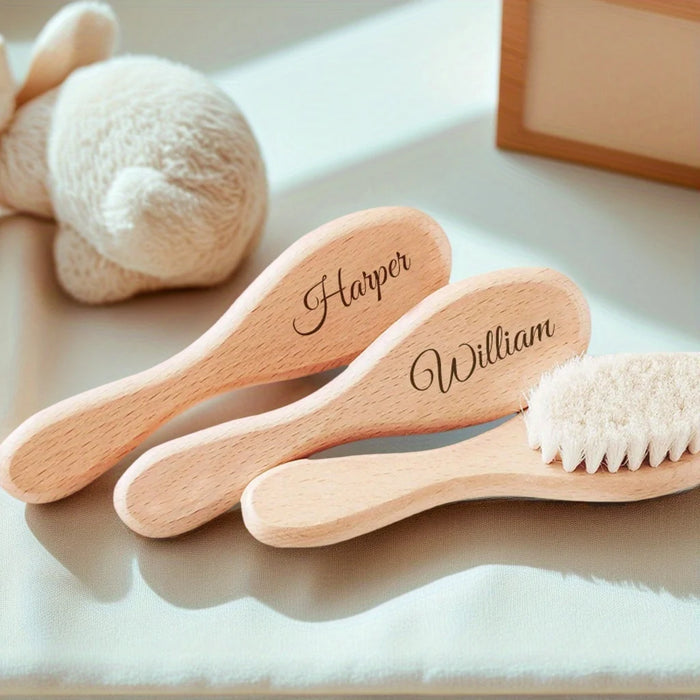 Personalized Baby Hairbrush for Newborns