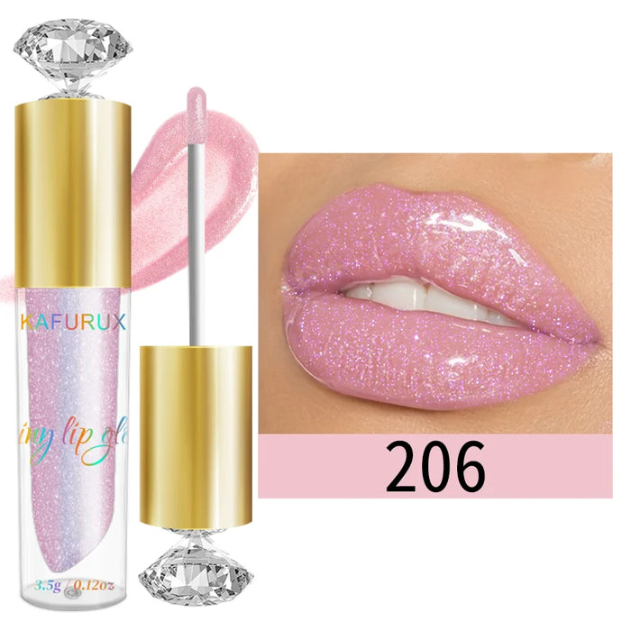 Moisturizing Glitter Lip Gloss – Sparkle & Shine