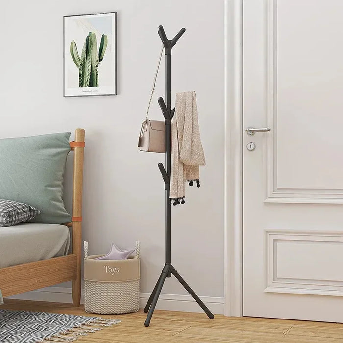 “Tree-Branch Floor Standing Clothes Rack”