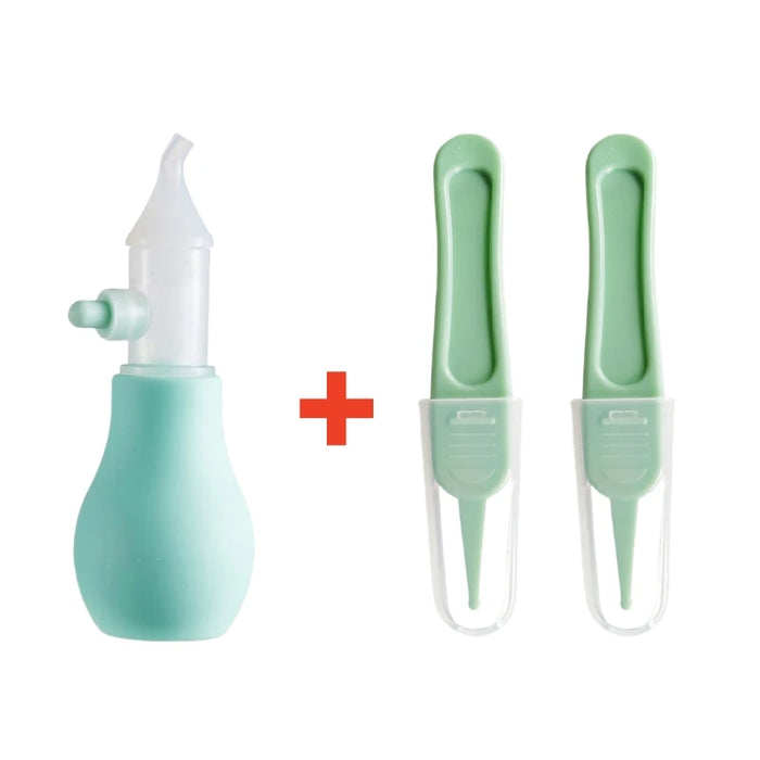Silicone Baby Nasal Aspirator & Nose Cleaner Pump
