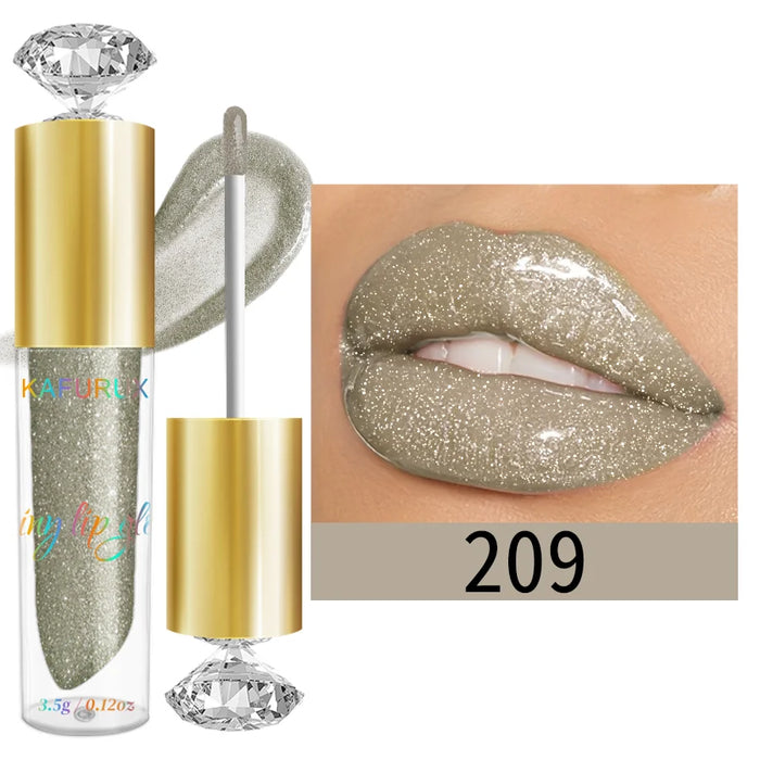Moisturizing Glitter Lip Gloss – Sparkle & Shine