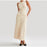 Elegant Sleeveless Button Bodycon Dress