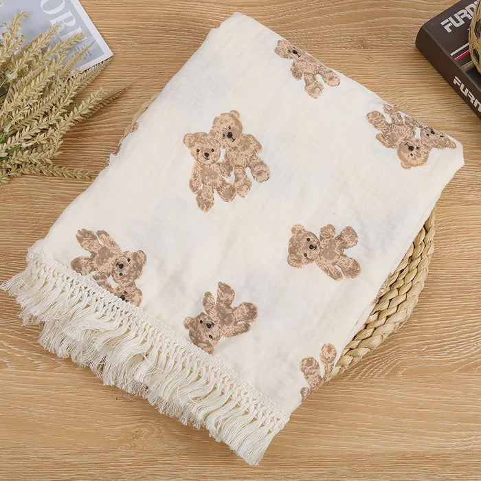 Muslin Cotton Swaddle & Summer Baby Blanket