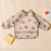 Elinfant Washable Long Sleeve Bib: Waterproof Feeding Coverall