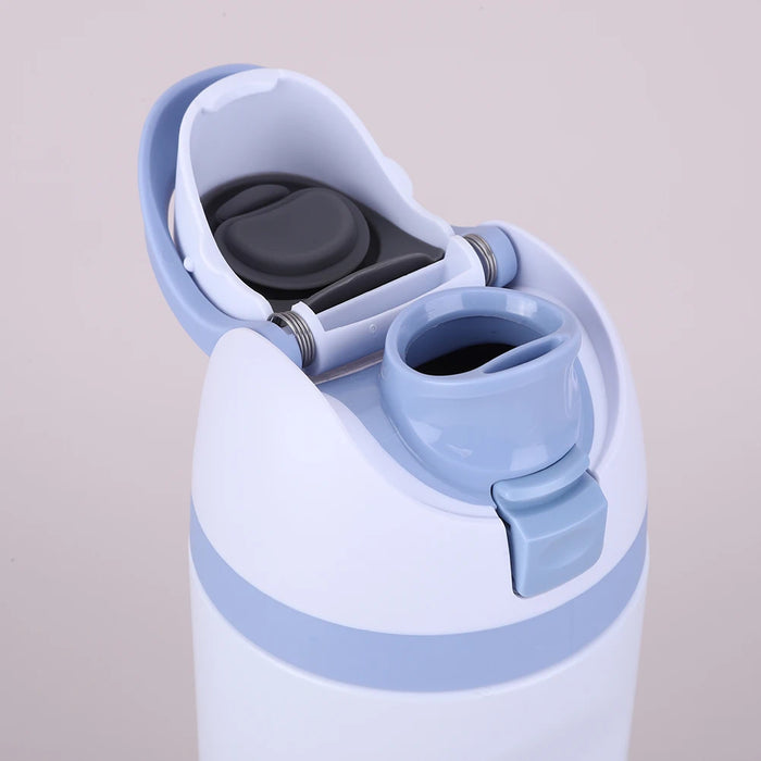 Thermos Cup Lid For Owala Freesip 16/24/32/40oz Cover One Button Water Bottle Top Lid No Leakage Fitness Sports Straw Cup Lid.