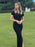 Solid Fashion Turn-Down Collar Midi/Maxi Dress