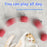 New Electric Cat Ball Toys Automatic Rolling Ball With Teaser Bird Cat Toys Pet Interactive Smart  Sensor Rechargeable Cat Toys