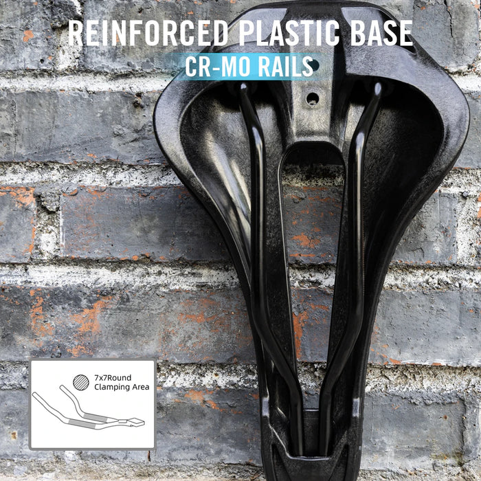 RYET 3D Printed Carbon Fiber Bike Saddle – Ultralight, Comfortable & Breathable