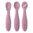 3-Piece Silicone Baby Training & Weaning Spoon Set