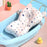 Adjustable Floating Baby Bath Support Pad – Ergonomic Newborn Safety Bather
